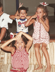 Facial expressions are important in the development of language in children!